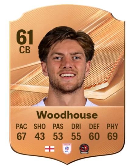 Woodhouse 61 Common CB FC 26 card