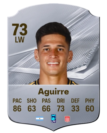 Aguirre 73 Common LW FC 26 card