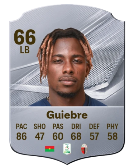 Guiebre 66 Silver LB FC 27 card