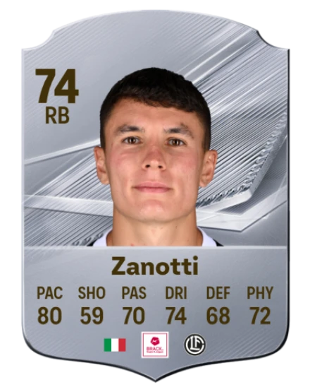 Zanotti 74 Common RB FC 26 card