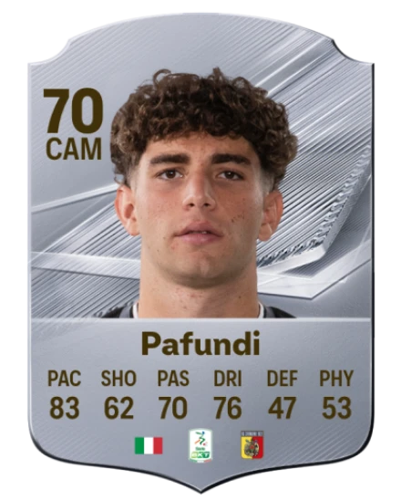 Pafundi 70 Common CAM FC 26 card