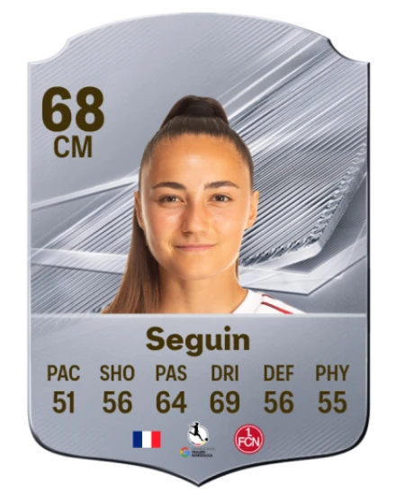 Seguin 68 Silver CM FC 27 card