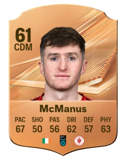 McManus 61 Common CDM FC 26 card