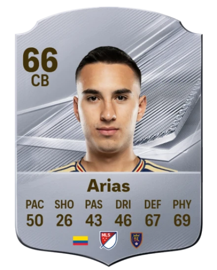Arias 66 Silver CB FC 27 card