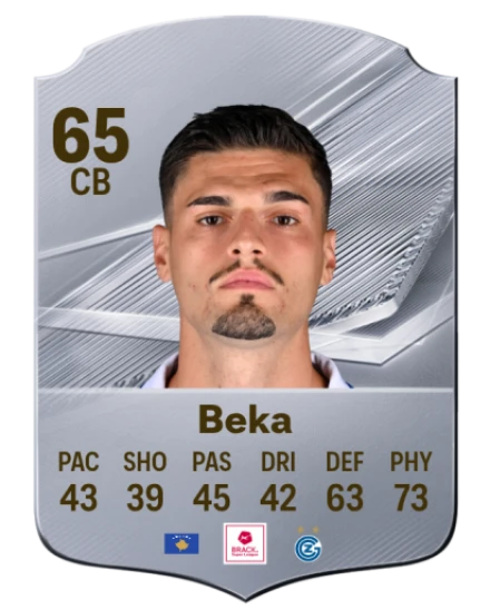 Beka 65 Common CB FC 26 card