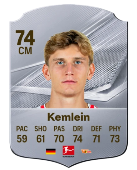 Kemlein 74 Common CM FC 26 card