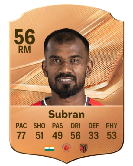 Subran 56 Common RM FC 26 card