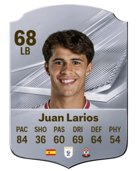Juan Larios 68 Silver LB FC 27 card