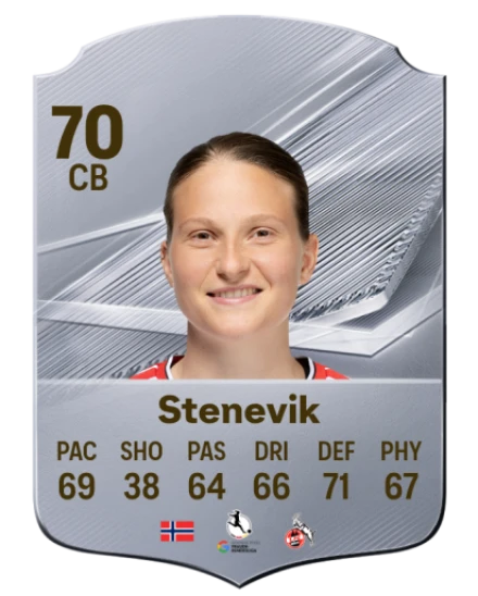 Stenevik 70 Silver CB FC 27 card