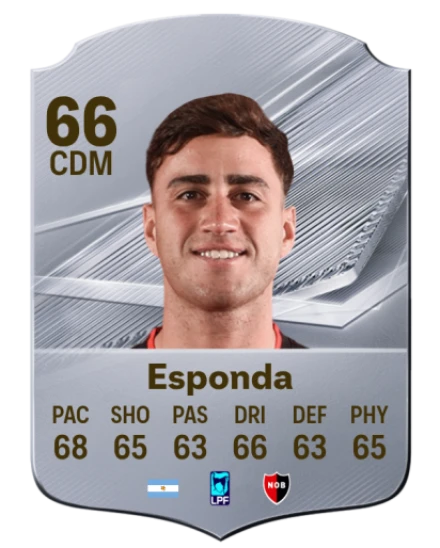 Esponda 66 Silver CDM FC 27 card