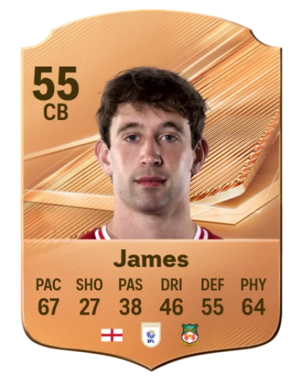 James 55 Bronze CB FC 27 card