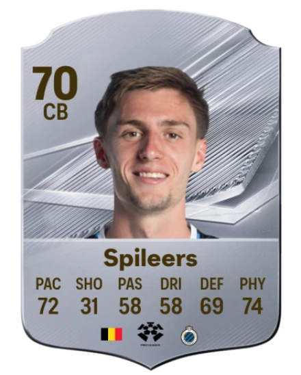 Spileers 70 Common CB FC 26 card