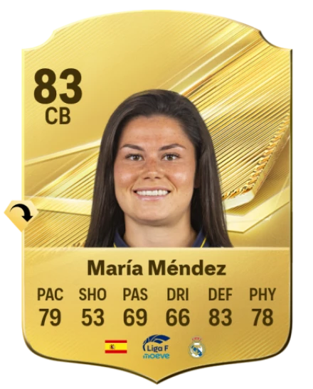 María Méndez 83 Common CB FC 26 card