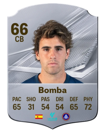 Bomba 66 Silver CB FC 27 card