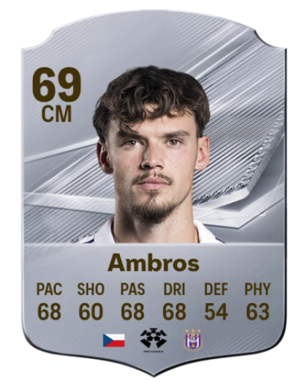 Ambros 69 Silver CM FC 27 card