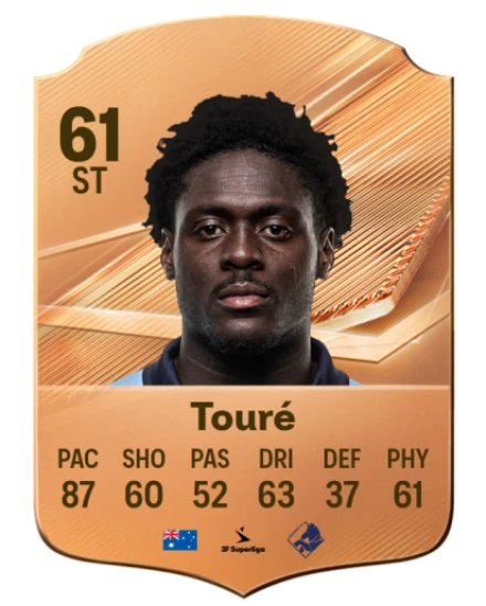 Touré 61 Bronze ST FC 27 card