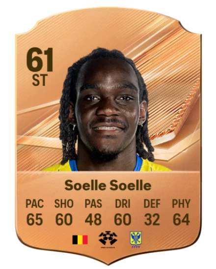 Soelle Soelle 61 Bronze ST FC 27 card