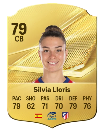 Silvia Lloris 79 Common CB FC 26 card
