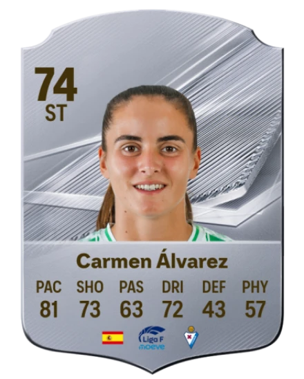 Carmen Álvarez 74 Common ST FC 26 card