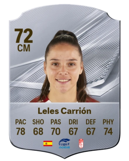 Leles Carrión 72 Common CM FC 26 card