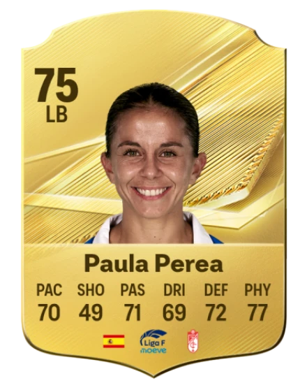Paula Perea 75 Common LB FC 26 card