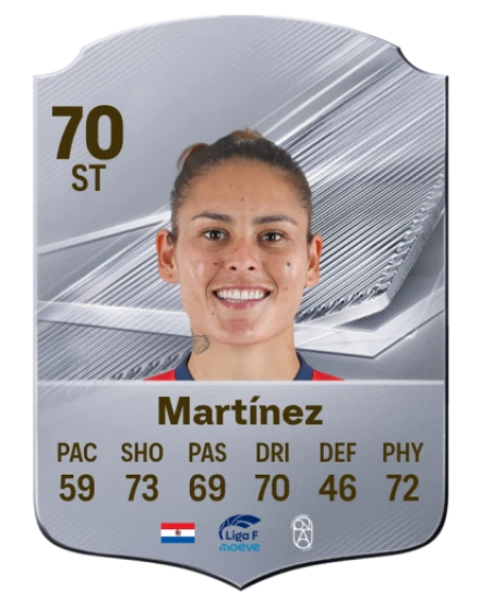 Martínez 70 Silver ST FC 27 card