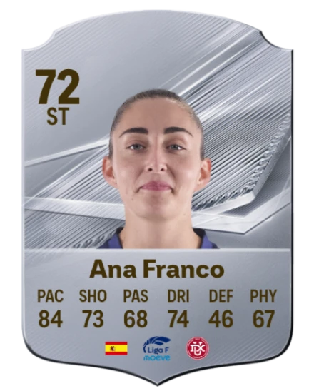 Ana Franco 72 Common ST FC 26 card