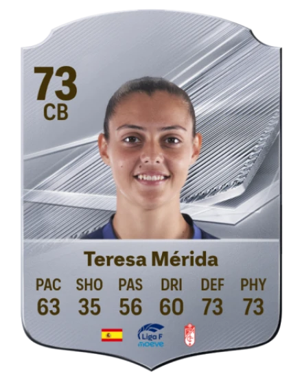 Teresa Mérida 73 Common CB FC 26 card