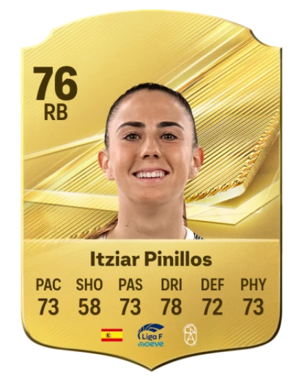 Itziar Pinillos 76 Common RB FC 26 card