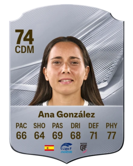 Ana González 74 Common CDM FC 26 card