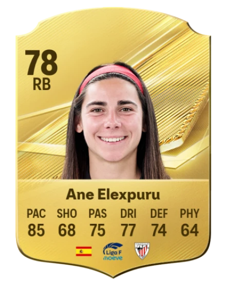 Ane Elexpuru 78 Common RB FC 26 card
