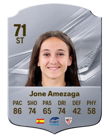 Jone Amezaga 71 Common ST FC 26 card