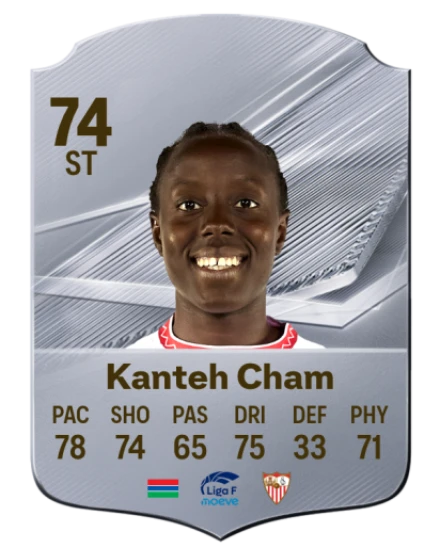 Kanteh Cham 74 Common ST FC 26 card