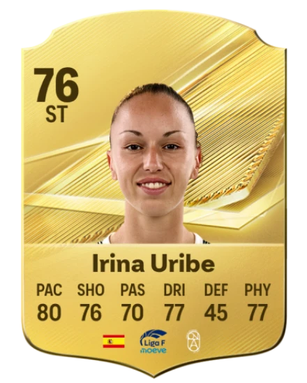 Irina Uribe 76 Common ST FC 26 card