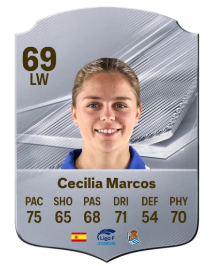 Cecilia Marcos 69 Common LW FC 26 card