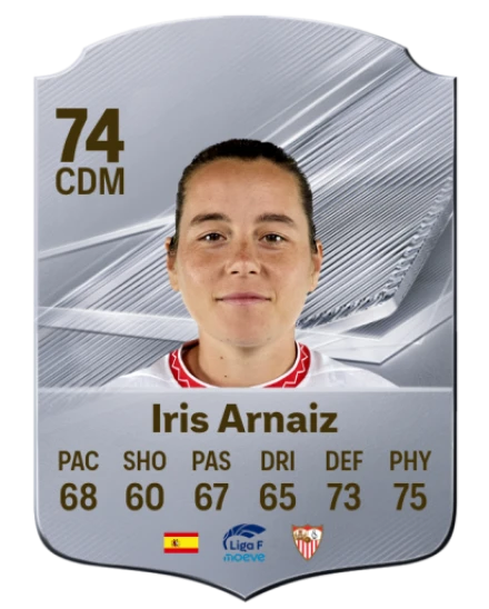 Iris Arnaiz 74 Common CDM FC 26 card