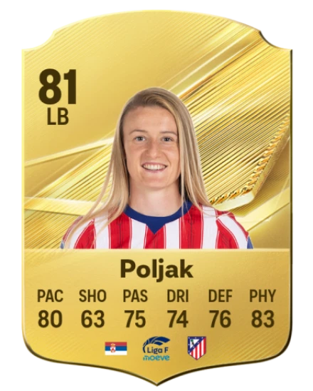 Poljak 81 Common LB FC 26 card