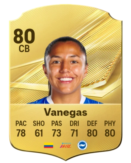 Vanegas 80 Common CB FC 26 card