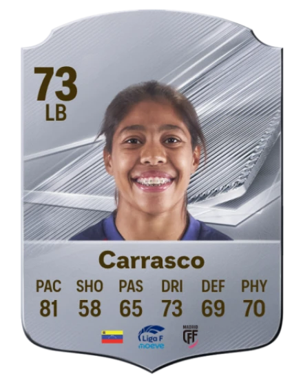 Carrasco 73 Common LB FC 26 card