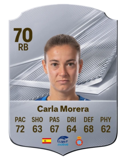 Carla Morera 70 Silver RB FC 27 card