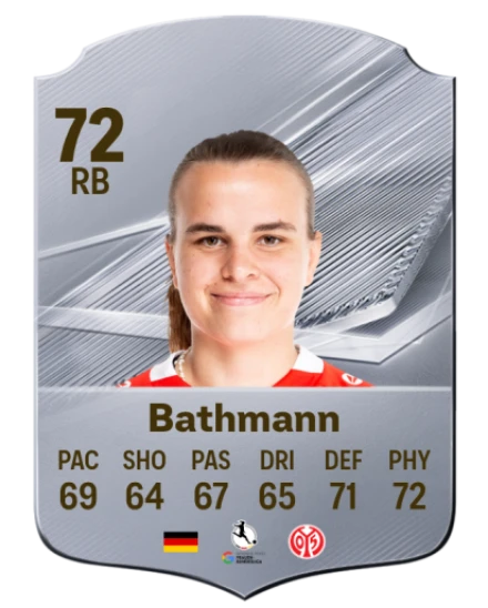 Bathmann 72 Common RB FC 26 card