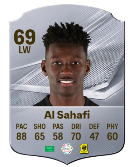 Al Sahafi 69 Silver LW FC 27 card