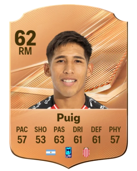 Puig 62 Bronze RM FC 27 card