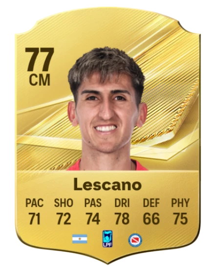 Lescano 77 Common CM FC 26 card