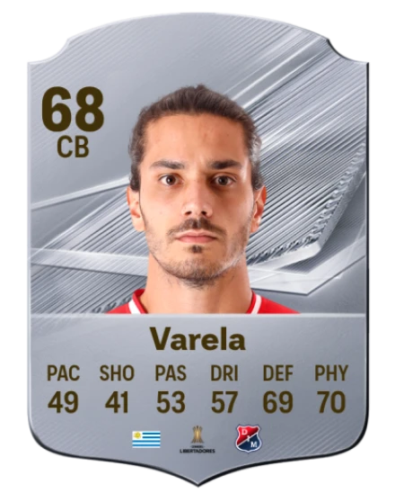 Varela 68 Silver CB FC 27 card