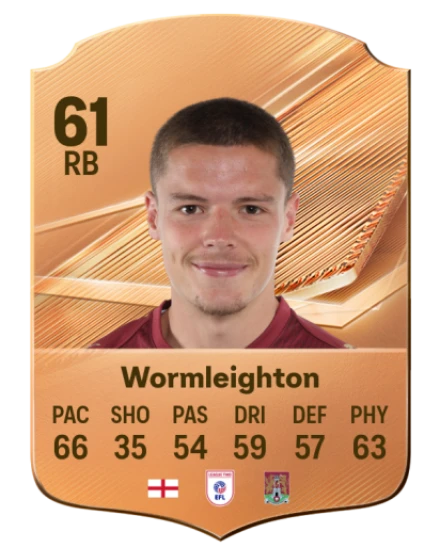 Wormleighton 61 Common RB FC 26 card