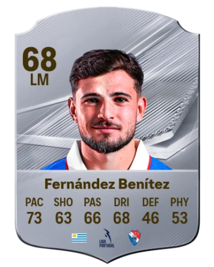 Fernández Benítez 68 Common LM FC 26 card