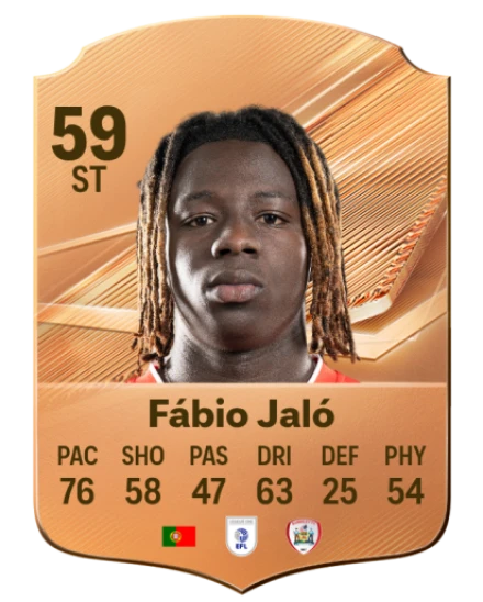Fábio Jaló 59 Bronze ST FC 27 card