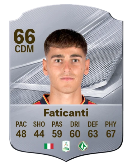 Faticanti 66 Silver CDM FC 27 card