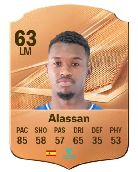 Alassan 63 Bronze LM FC 27 card